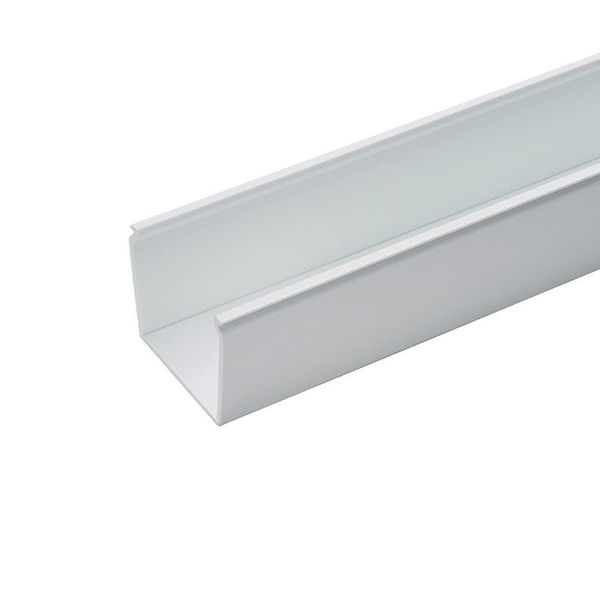 Panduit Base Wiring Duct, Type FS, Solid Wall, White, 1.5" x 1.5" x 1' (6-Pack), No Mounting Holes FS1.5X1.5WH6NM